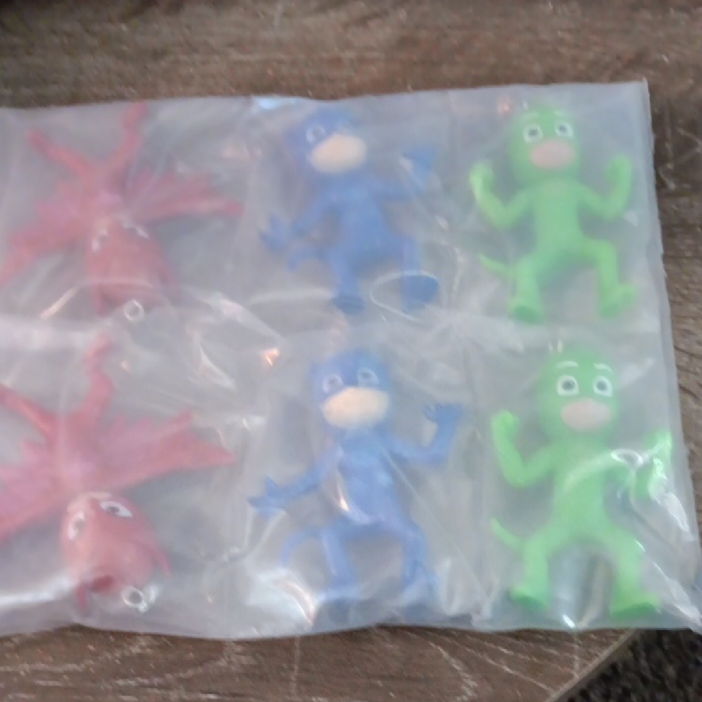 Colorful Cartoon Character Figures Set